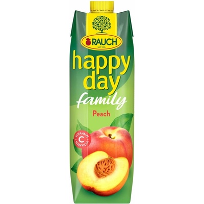 Rauch Happy Day broskyňa 100% 1 l