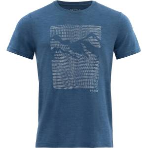 Devold Havtaka Merino 150 Tee Man blue melange S