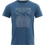 Devold Havtaka Merino 150 Tee Man blue melange S