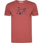 GreenBomb Мъжка тениска GreenBomb Bike Crop Guide T-Shirt - Sunset Red (216-8900-0111)