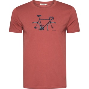 GreenBomb Мъжка тениска GreenBomb Bike Crop Guide T-Shirt - Sunset Red (216-8900-0111)
