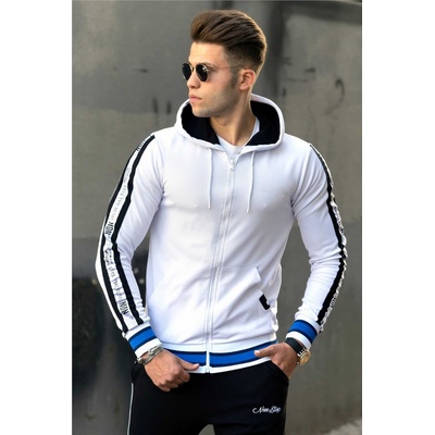 Madmext Мъжки суитчър 2670 - Бял 290005 (290005_Бяло)