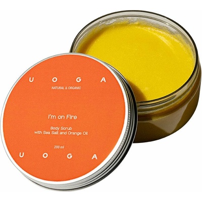 Uoga jemný regenerační tělový peeling I´m on Fire 200 ml