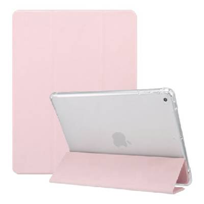 Смарт калъф със стойка и място за Apple Pencil за iPad 9, 7" (2017/2018) / Air 1 / 2 / Pro 9, 7" - розов (31906)