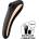 Satisfyer Dual Kiss - вибратор за вагина и клитор - акумулаторен - черен