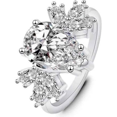 Silenti Jewelry Сребърен пръстен "Доминация" - 6 - 52мм (16.6мм диам. )