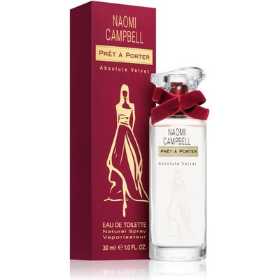 Naomi Campbell Prét a Porter Absolute Velvet toaletní voda dámská 30 ml
