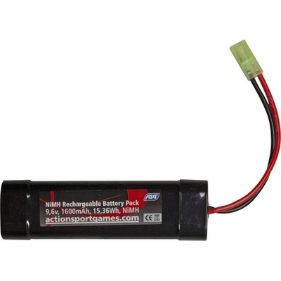 ASG NiMH 9,6V 1600mAh Mini block