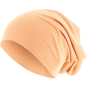 Masterdis Бийни шака в пастелно оранжев цвят MSTRDS Pastel Jersey Beanie UB-10579-00822 - Оранжев, размер one size