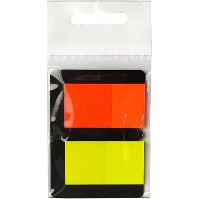 Top Office Самозалепващи се индекси, 45 x 25 mm, 2 цвята, 50 (1040160014)