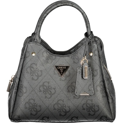 Guess Jeans Štýlová dámska kabelka 25.0X20.0X12.0cm Čierna