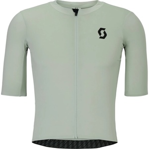 Scott Мъжка фланелка с къс ръкав за колоездене Scott Jersey Ultd S/S Cycling jersey - Spray Grey - размер M (056-4077-0212)