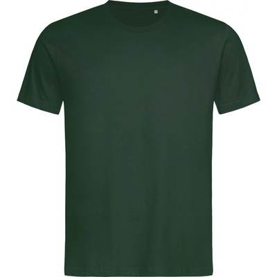 Stedman tričko Crew Neck T Lux krátký rukáv unisex zelené lahvově