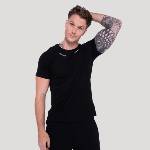 GymBeam Тениска Tribal Ribbed Black M
