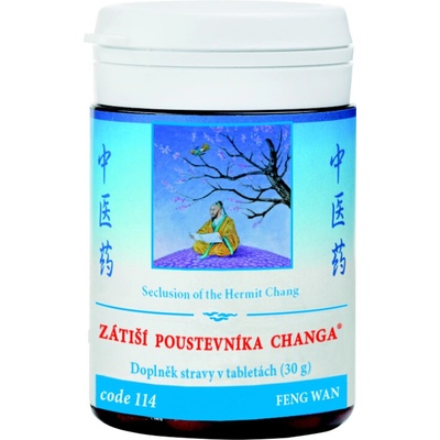 TCM Herbs ZÁTIŠIE PUSTOVNÍKA CHANGA FENG WAN mod. 100 tabliet 30 g