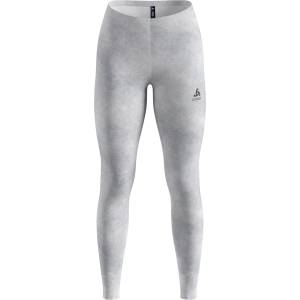 Odlo Дамско синтетично термобельо Odlo Women's Base Layer Bottom Long Active Warm X Pow Synthetic base layer - Odlo Silver Grey - размер XS (114-3614-0111)