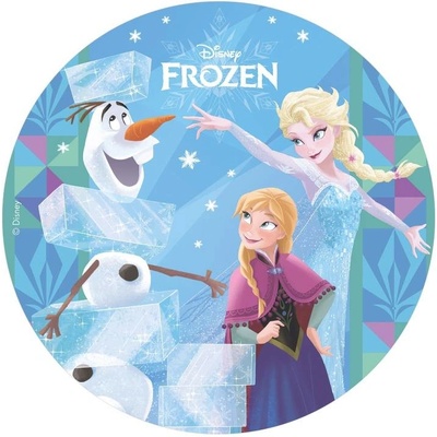 Dortisimo Dekora jedlý papír Ledové království Frozen (Anna, Elsa a Olaf) – Zbozi.Blesk.cz