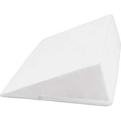 Bellatex Froté Klínový podhlavník bílý 80x50x20