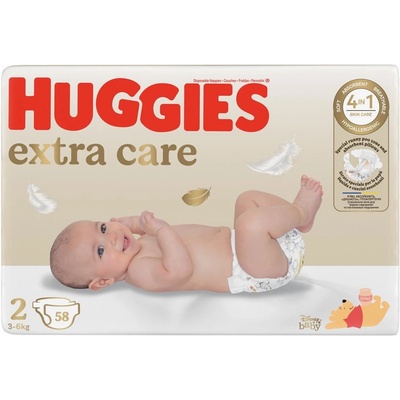HUGGIES Extra Care 2 58 ks