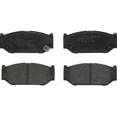 Sada brzdových platničiek kotúčovej brzdy BREMBO P 79 023