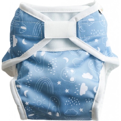 Vimse Svrchní plenkové nohavičky M Blue Teddy