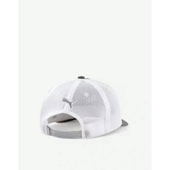 PUMA Sundown Trucker Snapback P Cap Grey/White