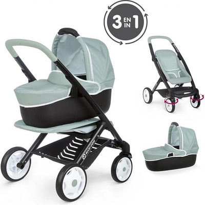 Количка за кукли Maxi - Cosi 3 в 1, Бежова, Smoby 7600253122 (7600253122)