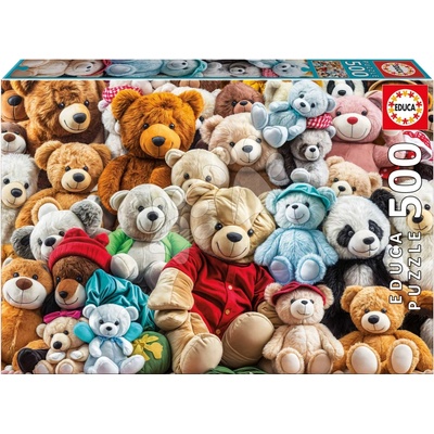 Educa Teddy Bears a Fix lepidlo 500 dielov