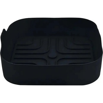 Rosberg Силиконова форма за Airfryer Rosberg R51980SS, 20.5x20.5x5.5 см, Черен (R51980SS black)
