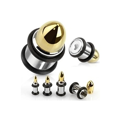 Piercingate plug do ucha nábojnice PTP00176