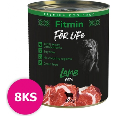 Fitmin Dog For Life Lamb 8 x 800 g