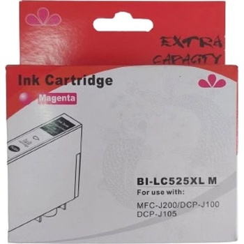Neomax Касета за Brother DCP J100/J105/J200 - Magenta - LC-525XLM - BI-LC525XLM - Neomax - Неоригинална, Заб. : 16 ml (BI-LC525XLM)