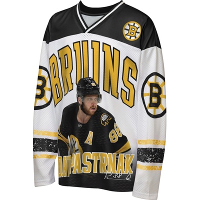 Outerstuff David Pastrnak #88 Boston Bruins NHL Player Polyester Top