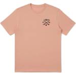 Hurley Мъжка тениска Hurley Tee S/S Printing Press Evy T-shirt - Beach Clay - размер M (216-8151-0112)