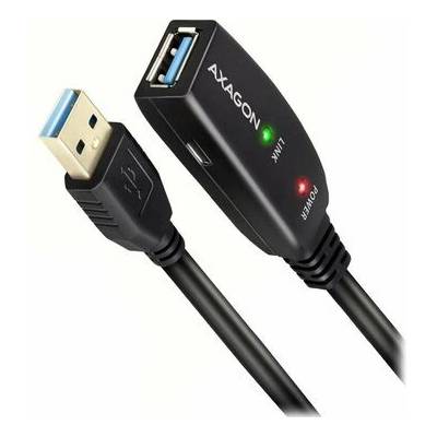 Axagon ADR-220B USB-A 2.0 - USB-B, 20m, černý