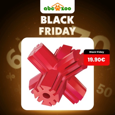 Kong Dog Dental Jump'N Jack plniaca L