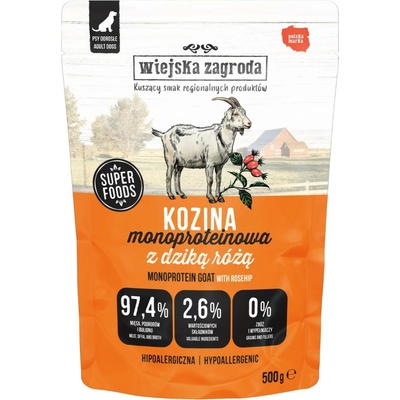 Wiejska zagroda Monoprotein Goat 500 g