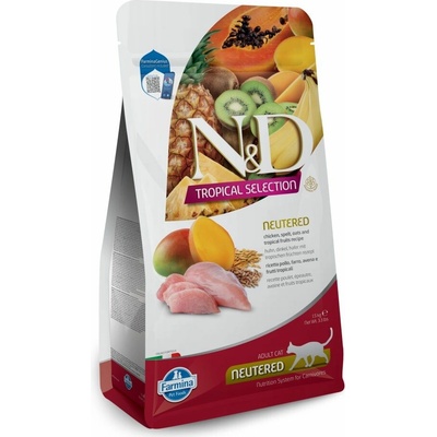 N&D TROPICAL SELECTION CAT Neutered Chicken 5 kg