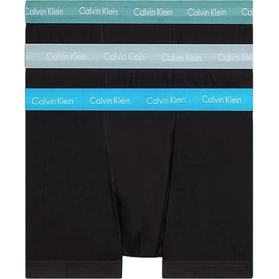 Calvin Klein Cotton Stretch Classic Fit Trunks 3-Pack Black