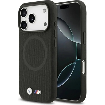 BMW Калъф MagSafe с метално лого BMW M FW за iPhone 17 Pro - черен (3666339483265)