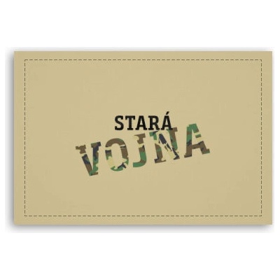 Fotoobraz 90x60 cm střední Stará vojna