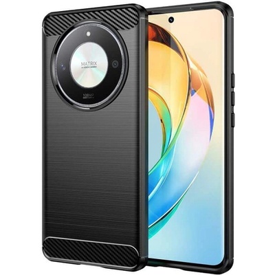 GKK Противоударен Калъф за Honor Magic 6 Lite, Premium Carbon Case, Черен (5906601761331)