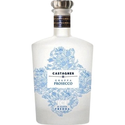 Grappa Prosecco Ice 38% 0,5 l (holá láhev)