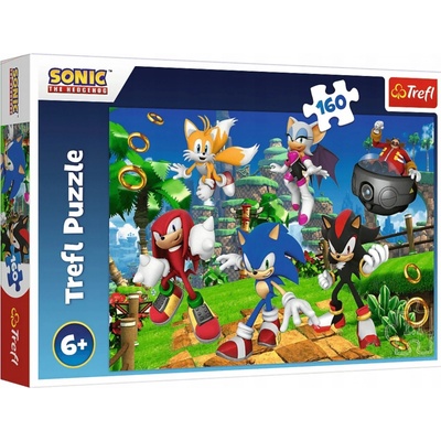 Trefl Sonic a přátelé/Sonic The Hedgehog 160 dílků