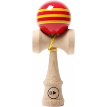 Kendama Europe Play Pro II K Triple Stripes Red orange