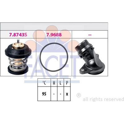 FACET Termostat, chladivo 78757K