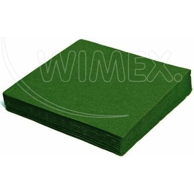 Wimex Obrúsok PAP FSC Mix 1V tmavozelený 33x33 cm