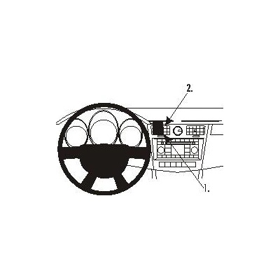 Brodit ProClip montážna konzola na palubnú dosku pre Chrysler Sebring 07-10, 853947