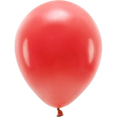 Latexové balóniky pastelové Eco červené 26cm