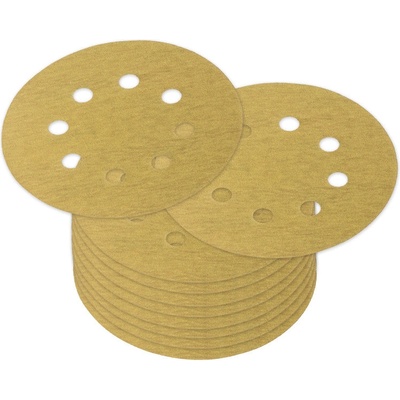 DEMA Brúsny papier pre excentrickú brúsku 125 mm P180, 10 ks